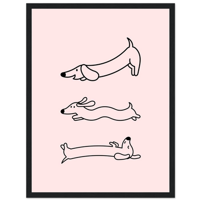 Happy Wienerdog - Poster - Arthena
