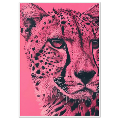 A Pink Cheetah - Poster - Arthena