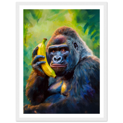 Gorilla on the Line - Poster - Arthena