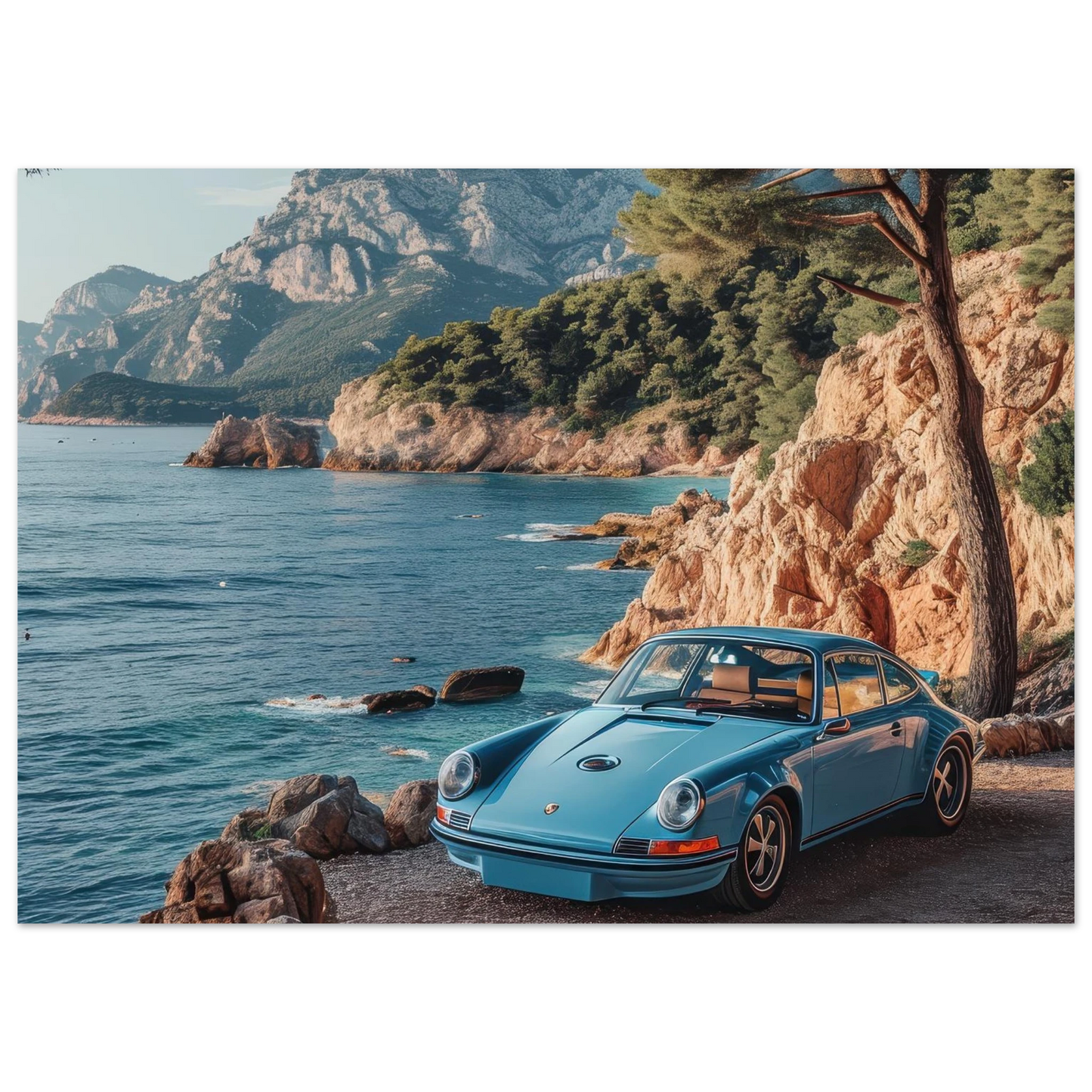 Car Tour of the Amalfi Coast - Poster - Arthena