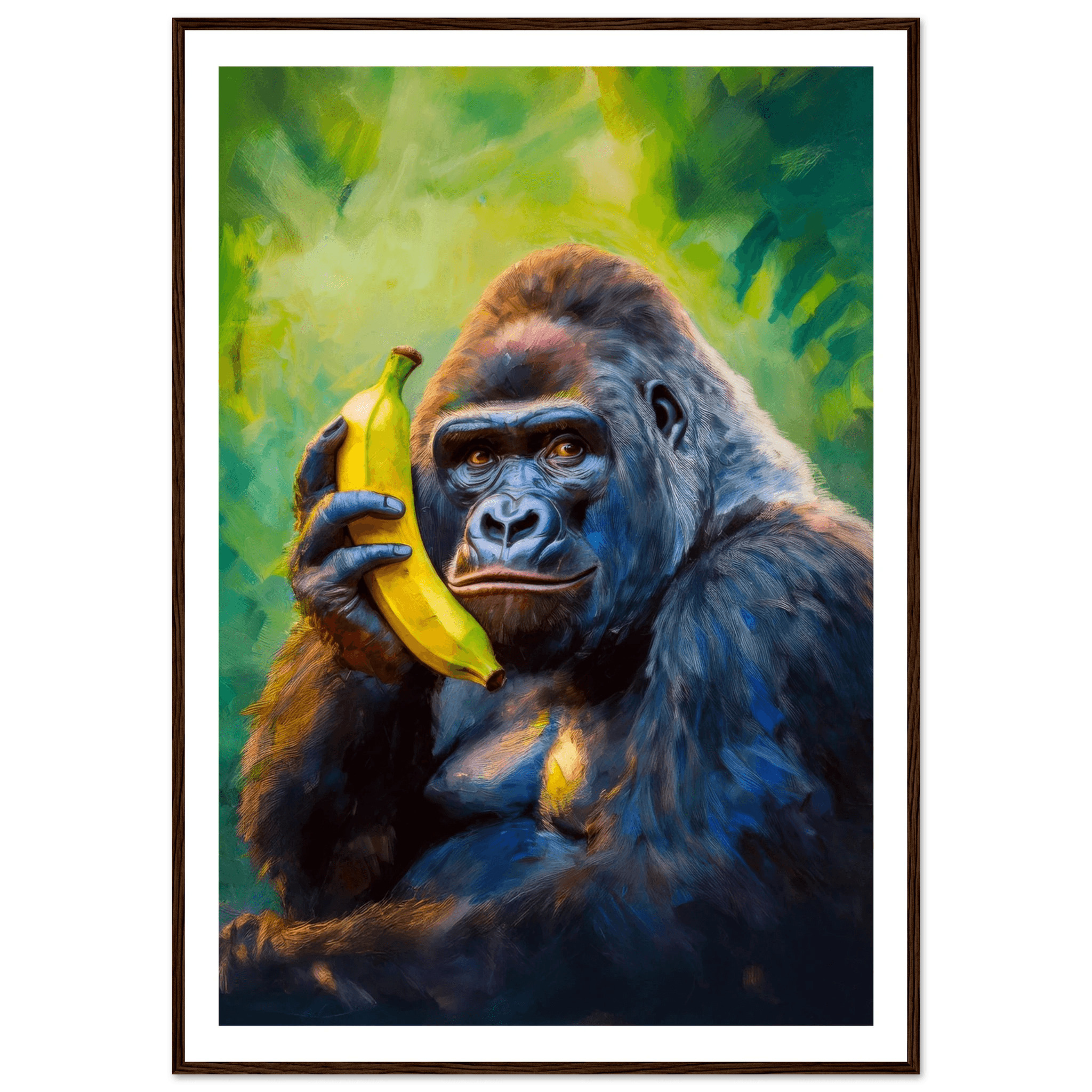 Gorilla on the Line - Poster - Arthena