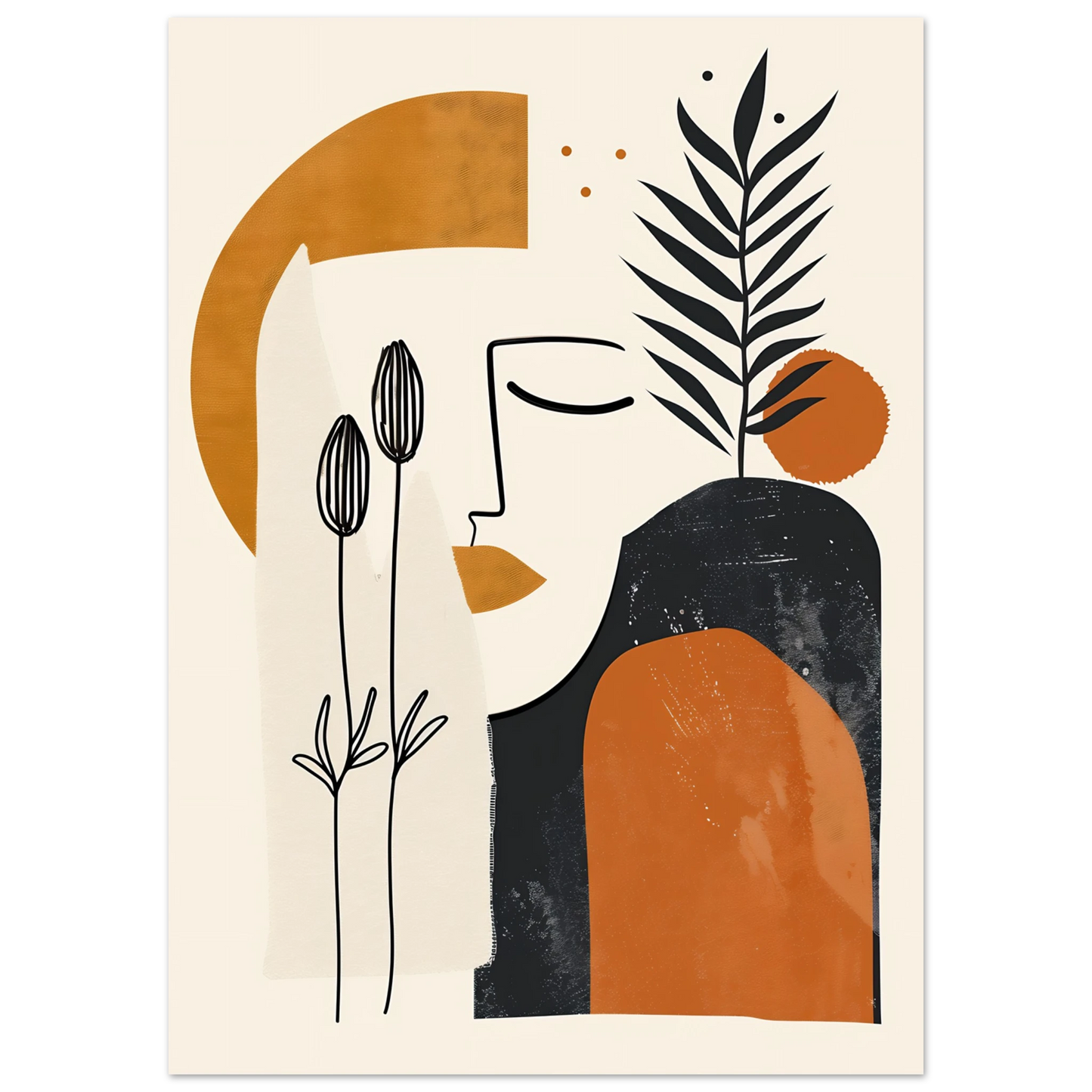 Harmony in Lines - Poster - Arthena