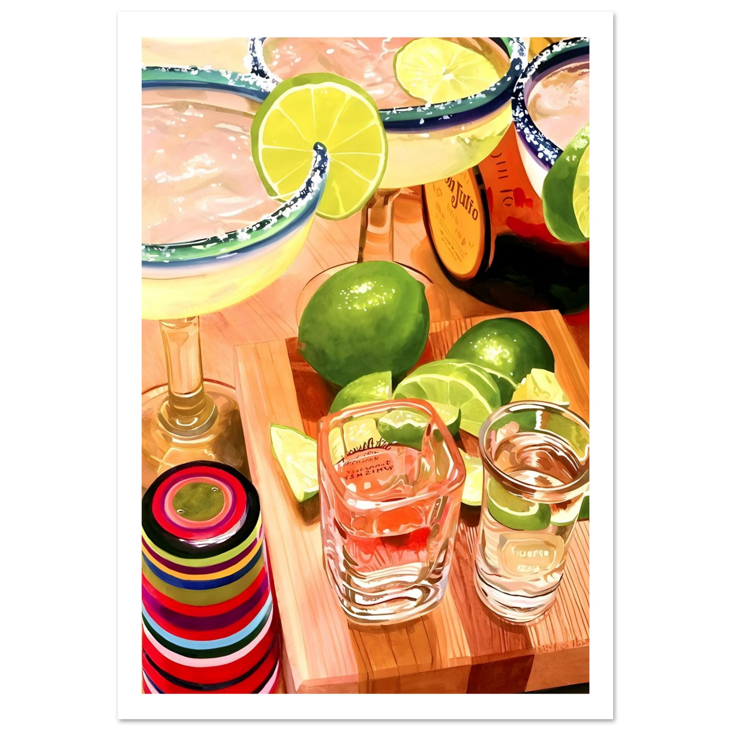 Fiesta in a Glass - Poster - Arthena