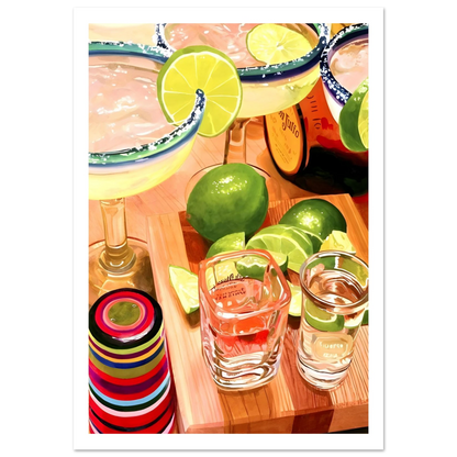 Fiesta in a Glass - Poster - Arthena