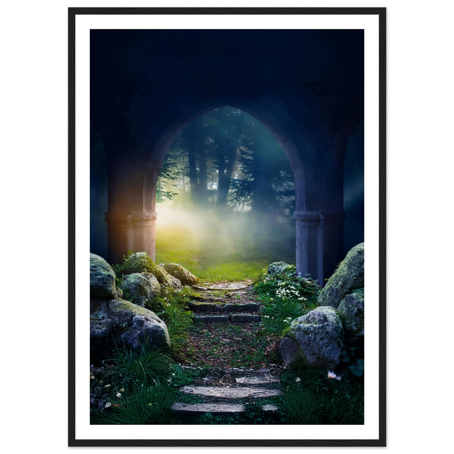Portal to Tranquility - Poster - Arthena