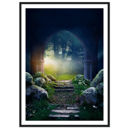 Portal to Tranquility - Poster - Arthena