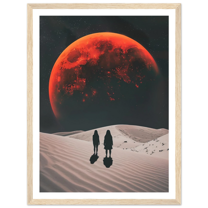 Two Gazes Towards the Unknown - Poster - Arthena