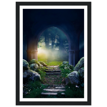 Portal to Tranquility - Poster - Arthena