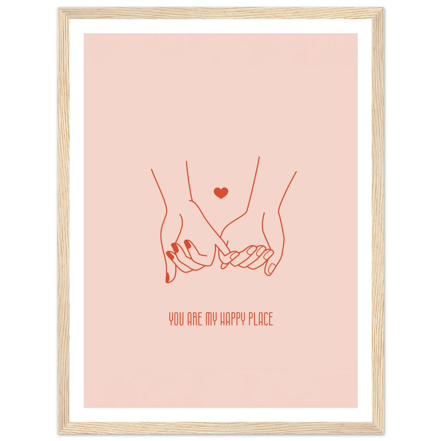 You are my happy place - Poster - Arthena