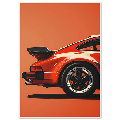 Retro Car - Poster - Arthena