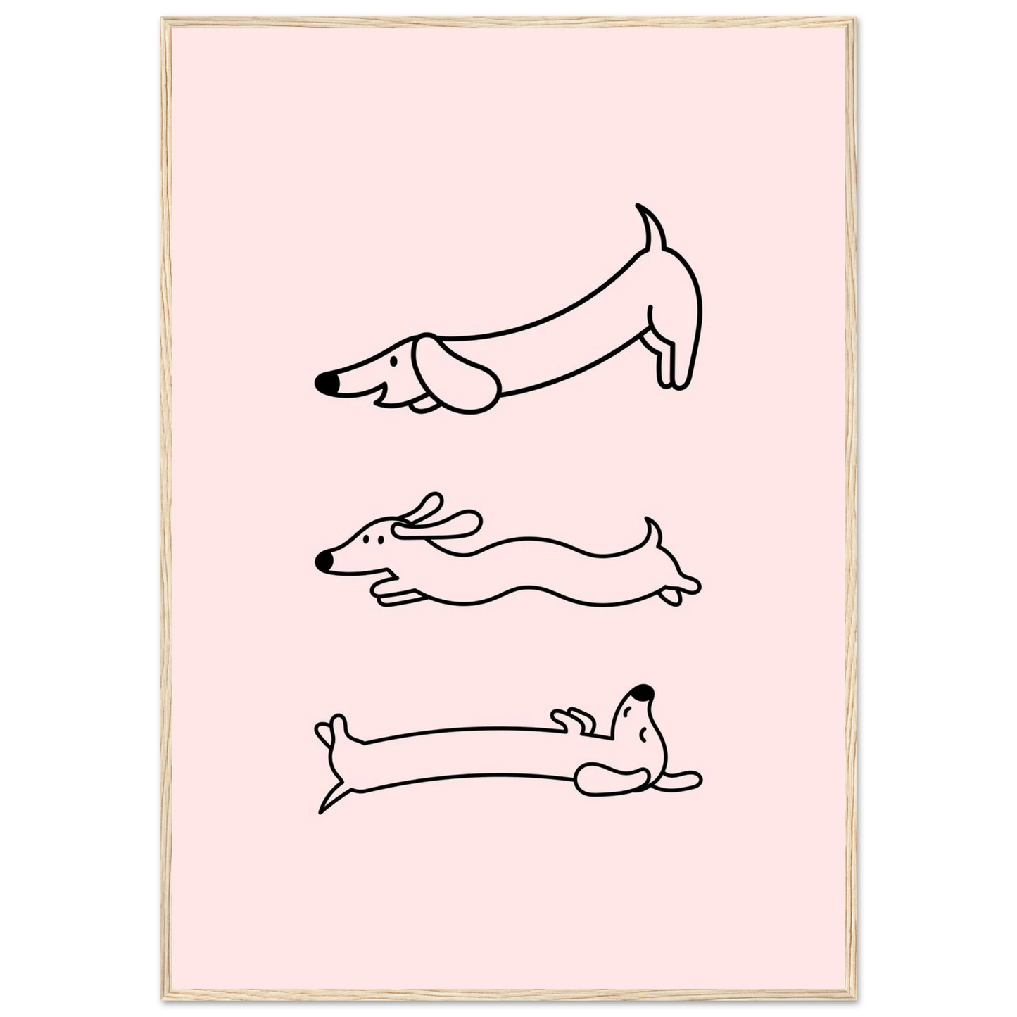 Happy Wienerdog - Poster - Arthena