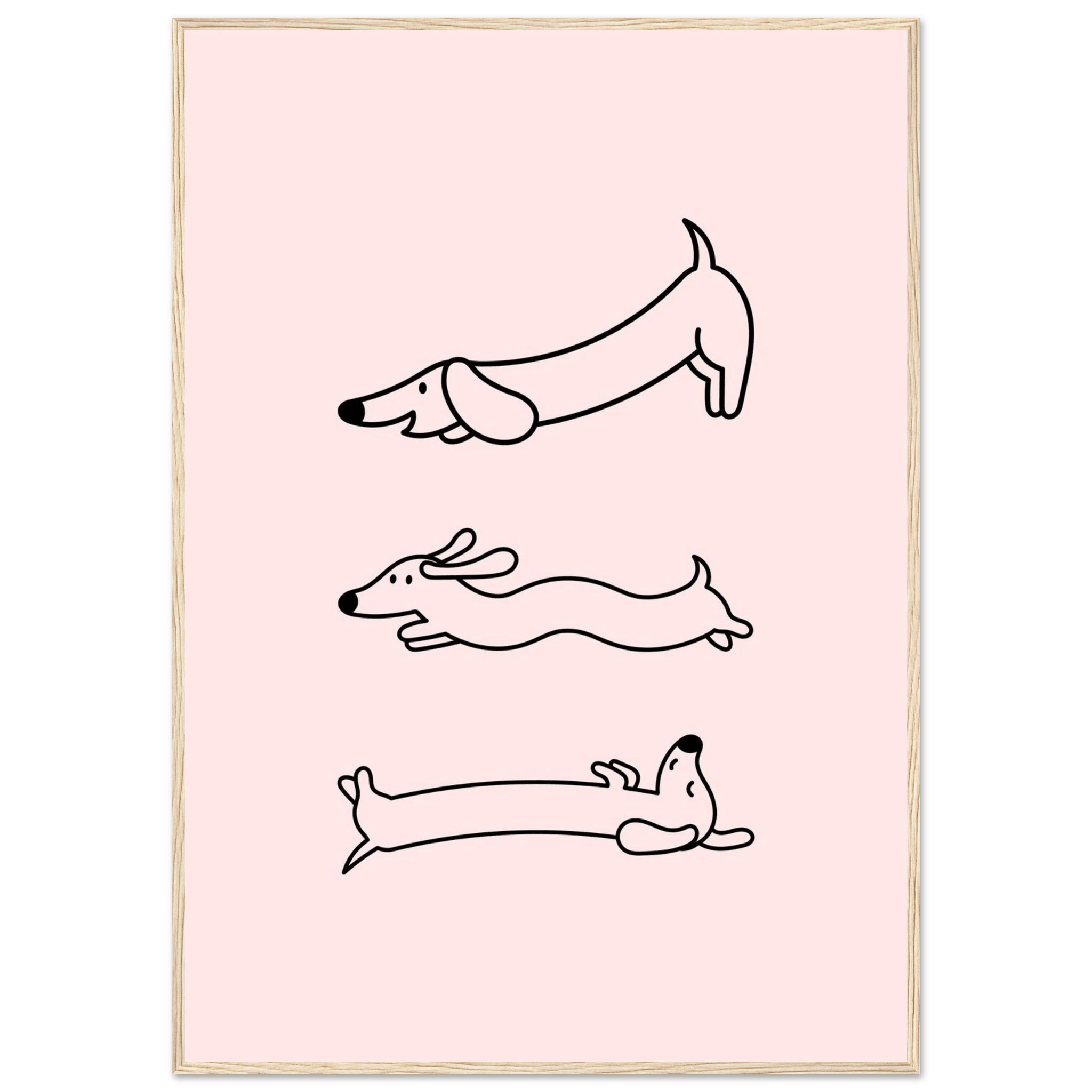 Happy Wienerdog - Poster - Arthena