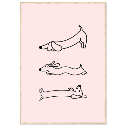 Happy Wienerdog - Poster - Arthena