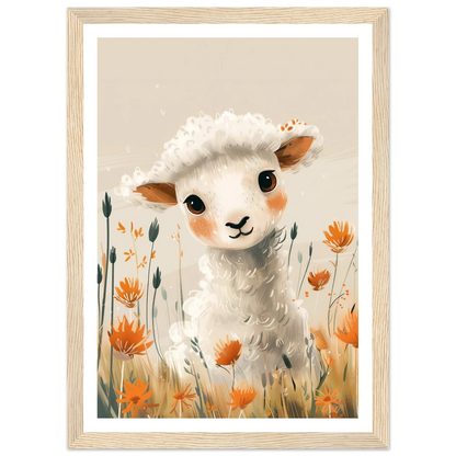 Baby Lamb - Poster - Arthena