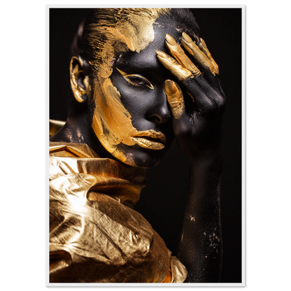 Eclipsed in gold - Poster - Arthena
