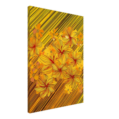 Golden blossoms - Canvas - Arthena