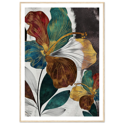 Golden Bloom Symphony - Poster - Arthena
