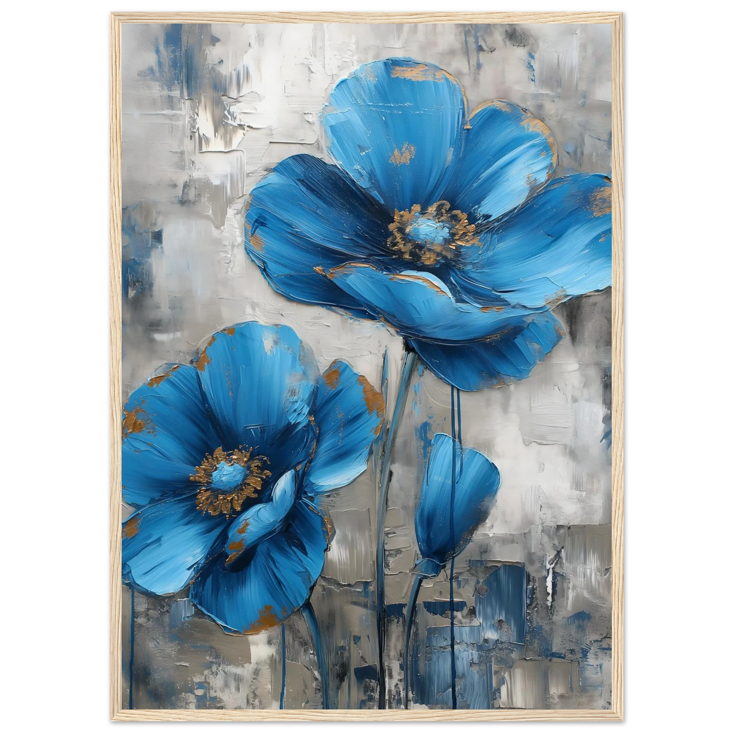 Blue in Bloom - Poster - Arthena