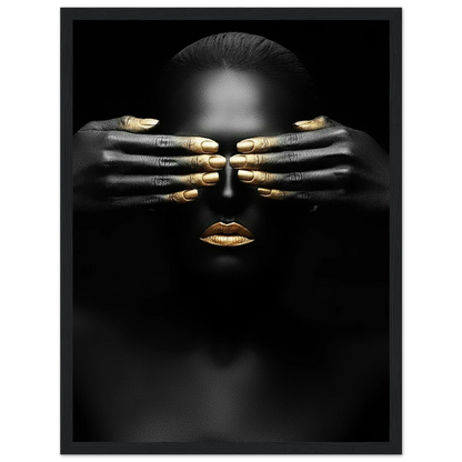 Vision in Gold - Poster - Arthena