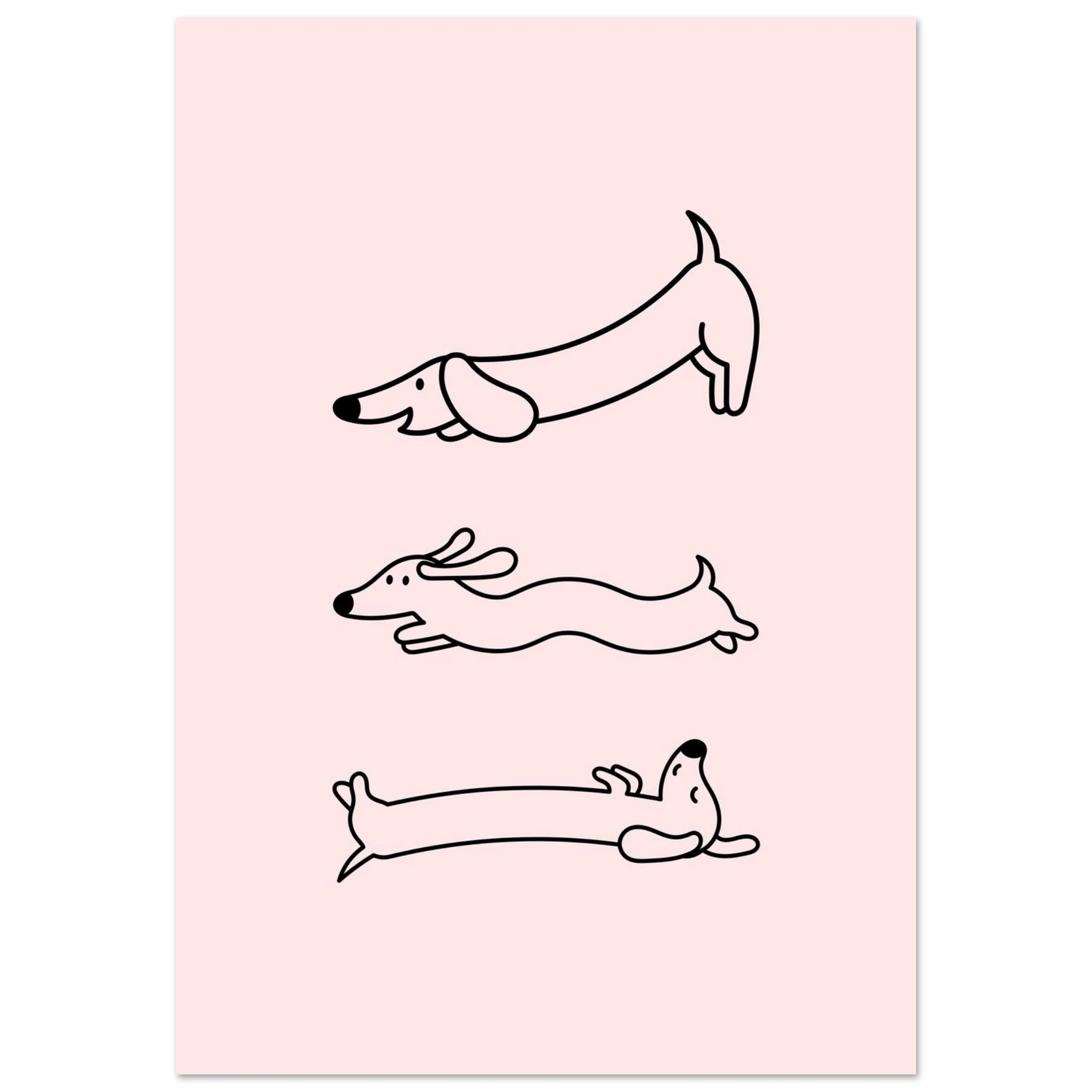 Happy Wienerdog - Poster - Arthena