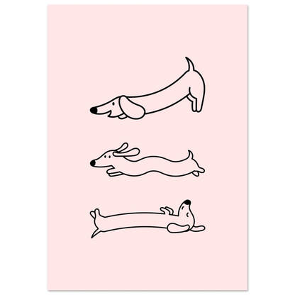 Happy Wienerdog - Poster - Arthena