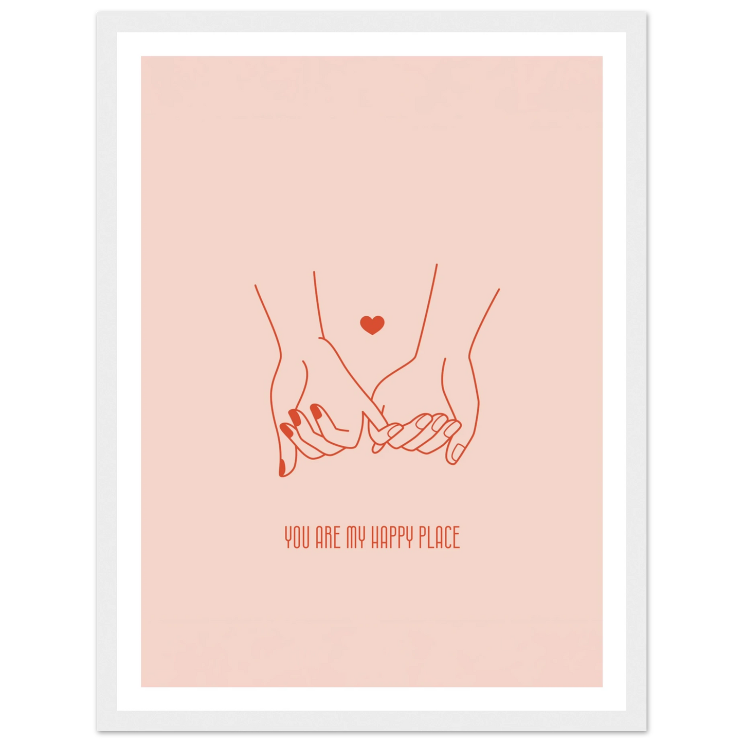 You are my happy place - Poster - Arthena