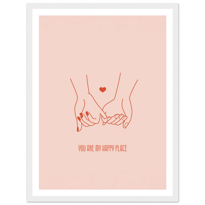 You are my happy place - Poster - Arthena