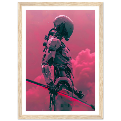 Battle Droid in the Rosy Mist - Poster - Arthena