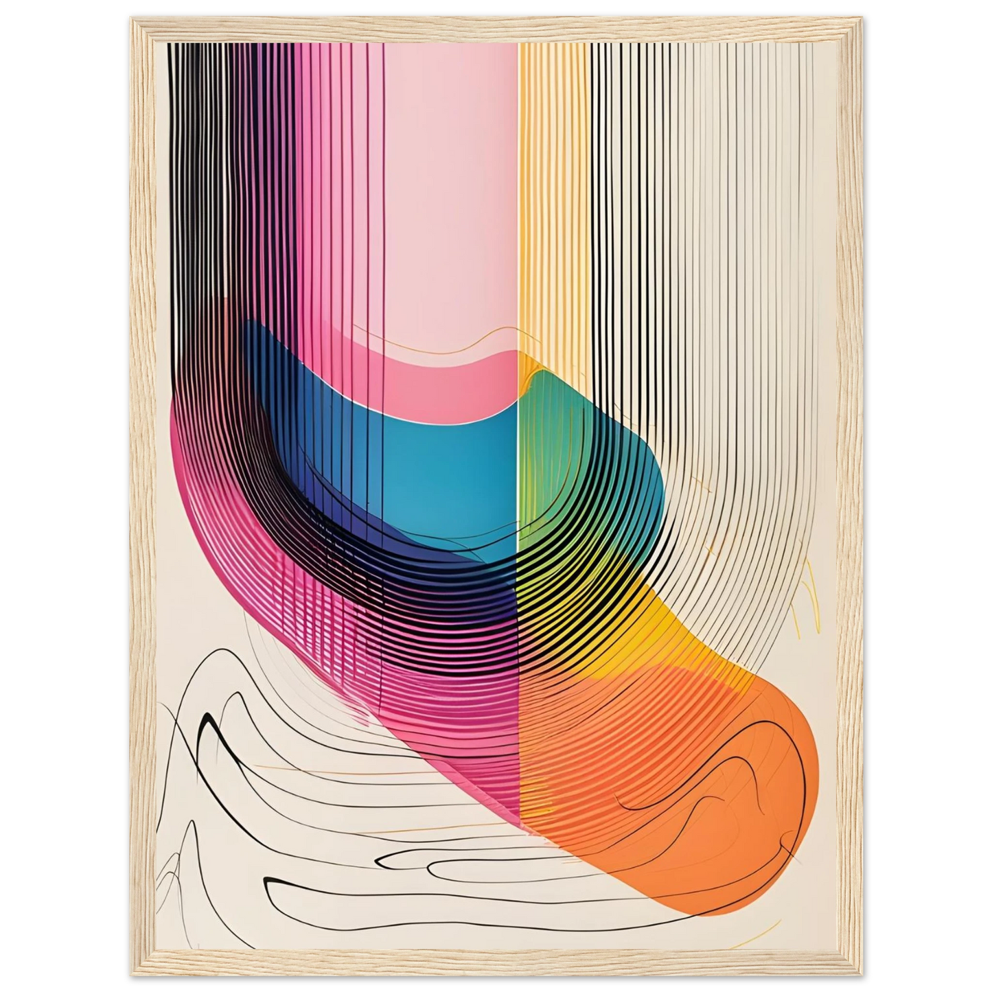 Vibrations of Color - Poster - Arthena