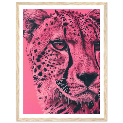 A Pink Cheetah - Poster - Arthena