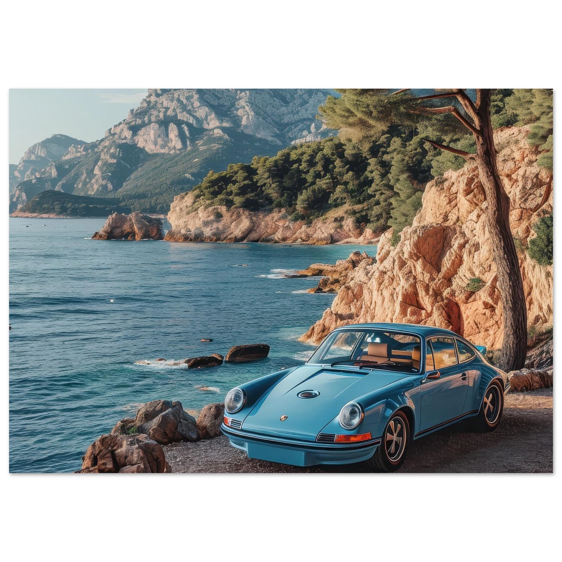 Car Tour of the Amalfi Coast - Poster - Arthena