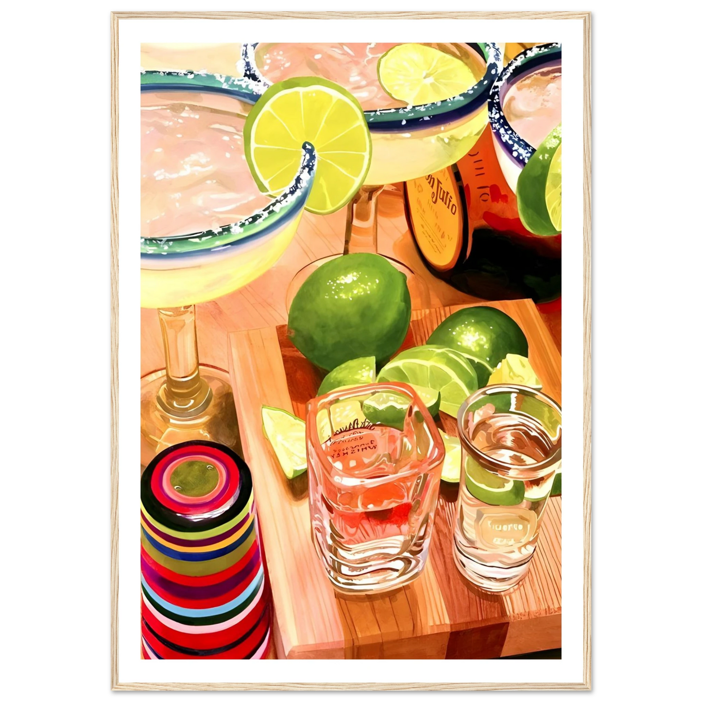 Fiesta in a Glass - Poster - Arthena