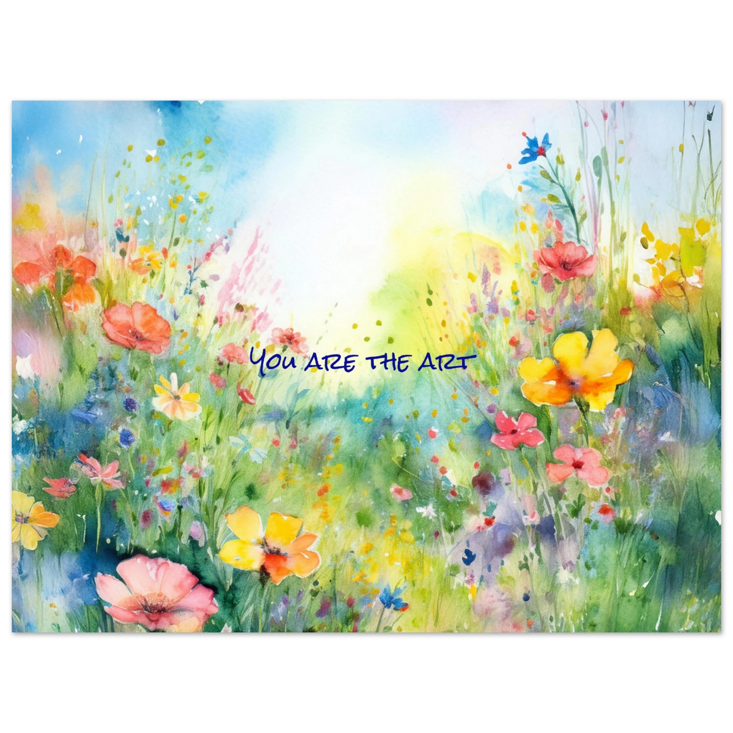 You Are The Art - Poster - Arthena
