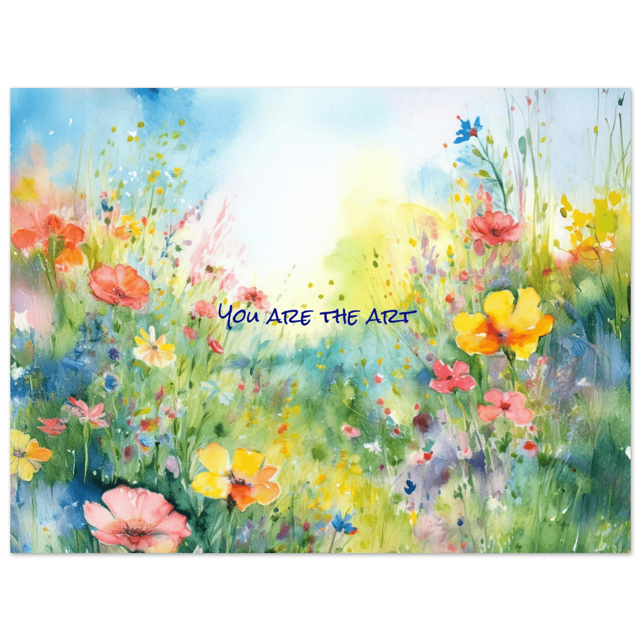 You Are The Art - Poster - Arthena