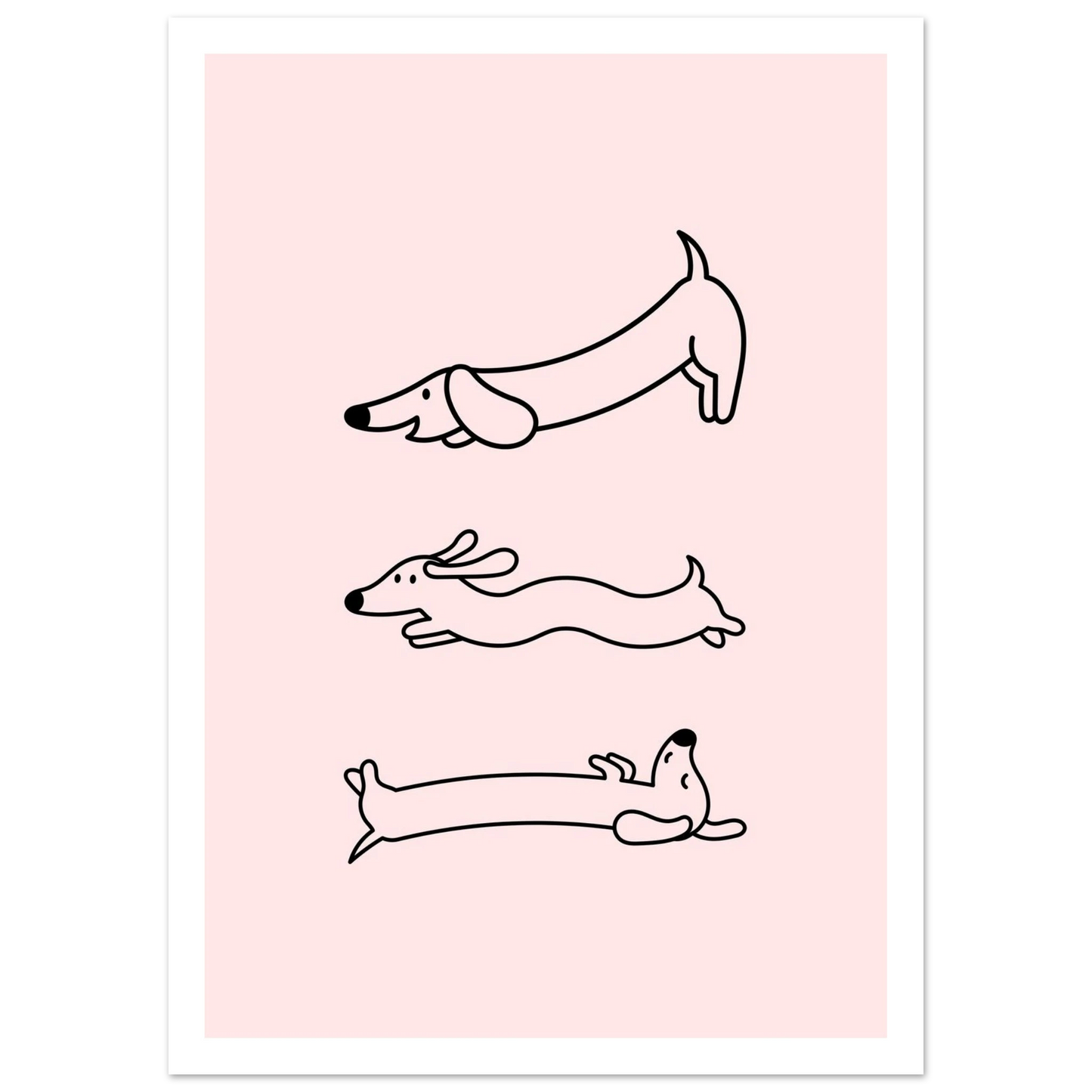 Happy Wienerdog - Poster - Arthena