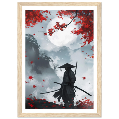Crimson Leaves - Poster - Arthena