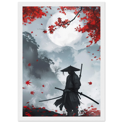 Crimson Leaves - Poster - Arthena