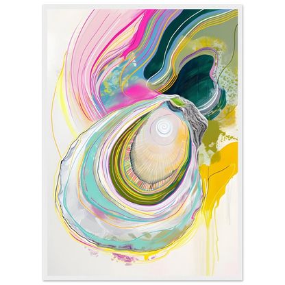 Colorful Oyster - Poster - Arthena