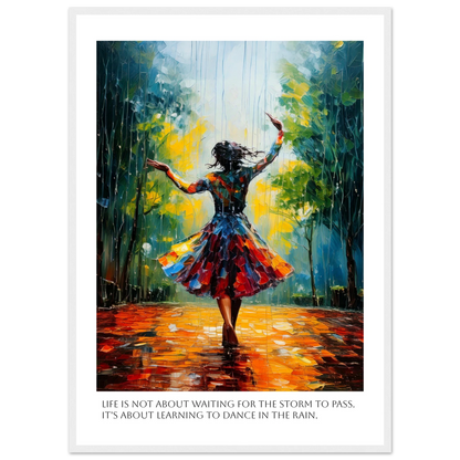 Dance in the color storm - Poster - Arthena