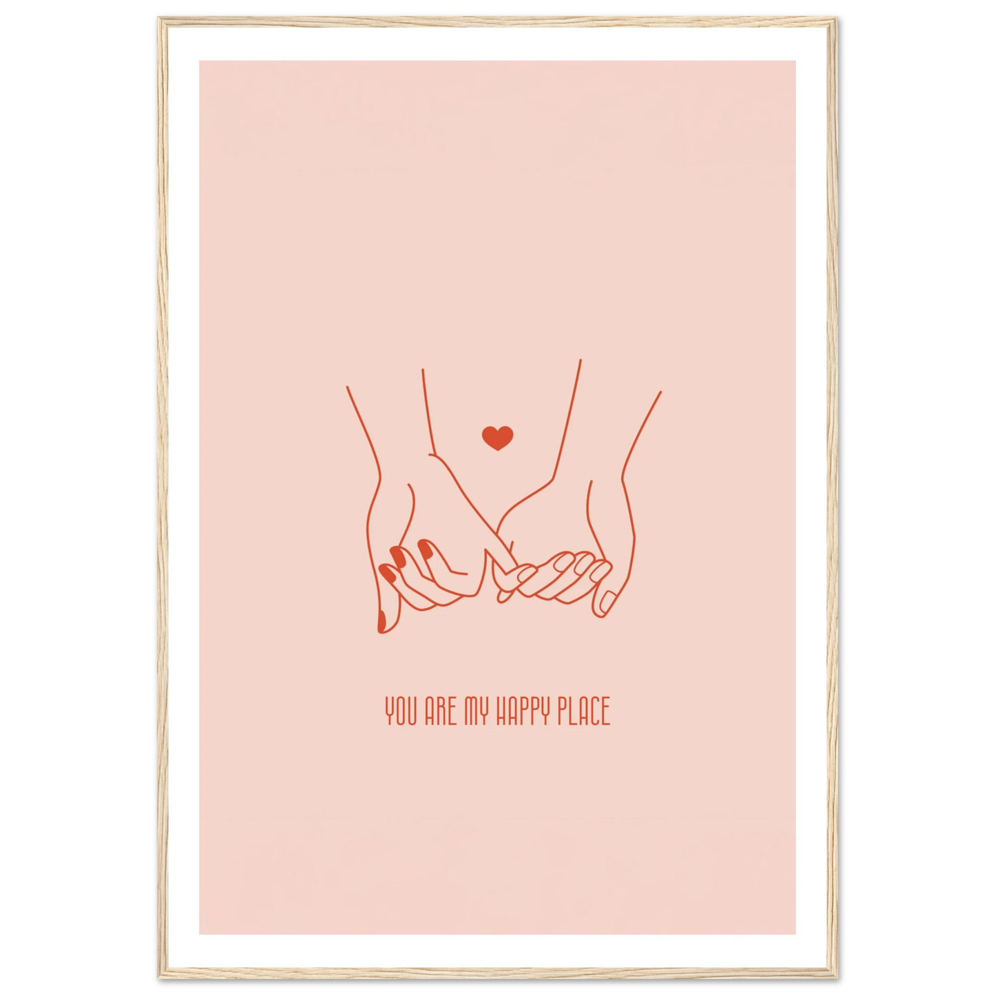 You are my happy place - Poster - Arthena