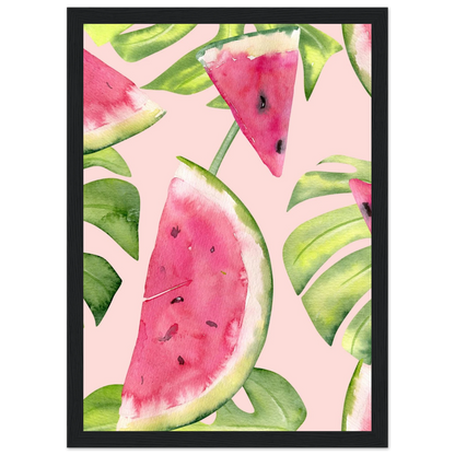 Watermelon Slices - Poster - Arthena