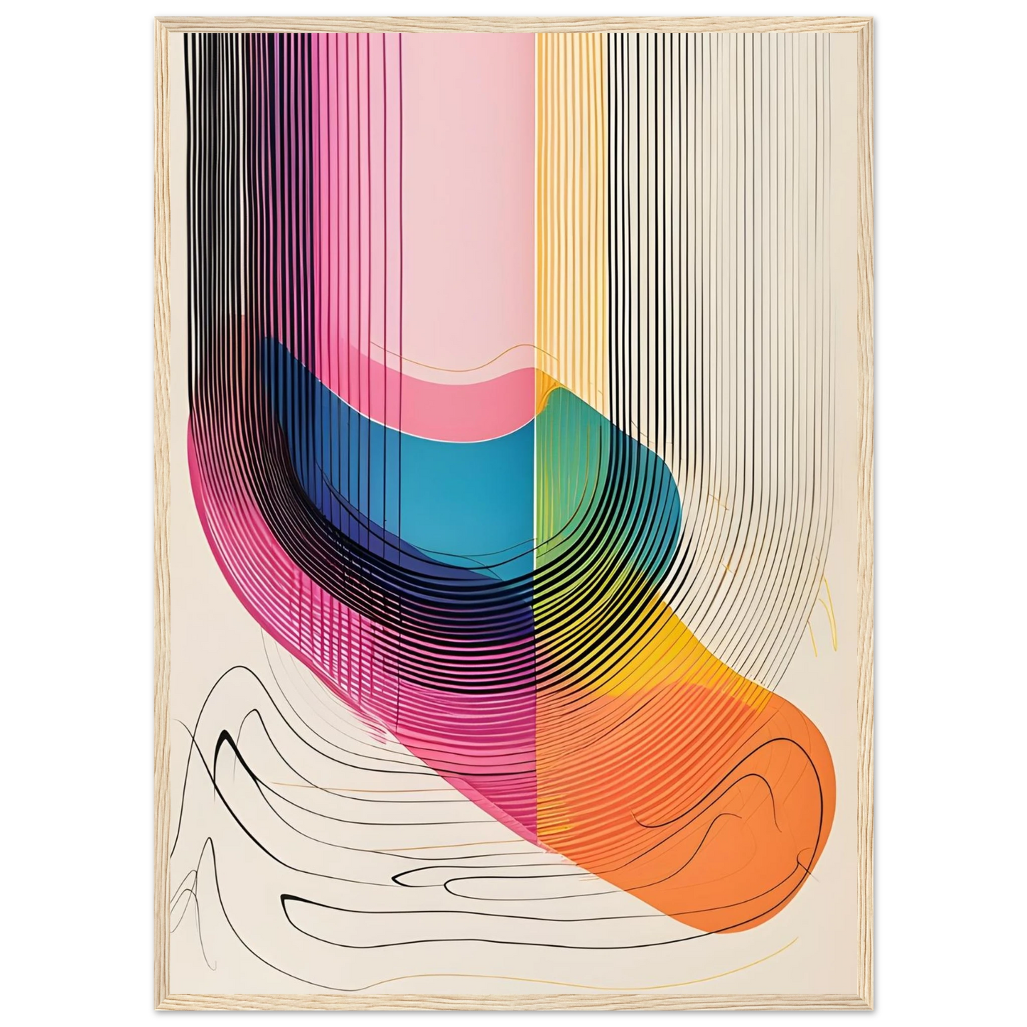 Vibrations of Color - Poster - Arthena