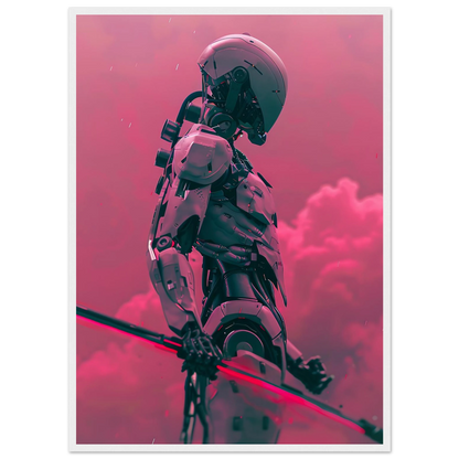 Battle Droid in the Rosy Mist - Poster - Arthena