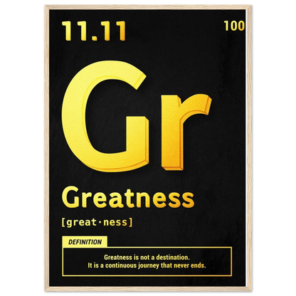 Greatness - Poster - Arthena