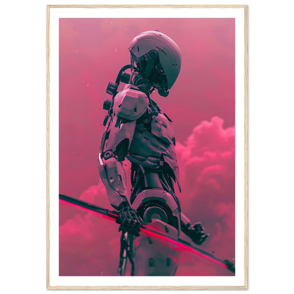 Battle Droid in the Rosy Mist - Poster - Arthena