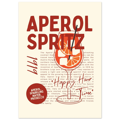 Aperol Spritz 1919 - Poster - Arthena