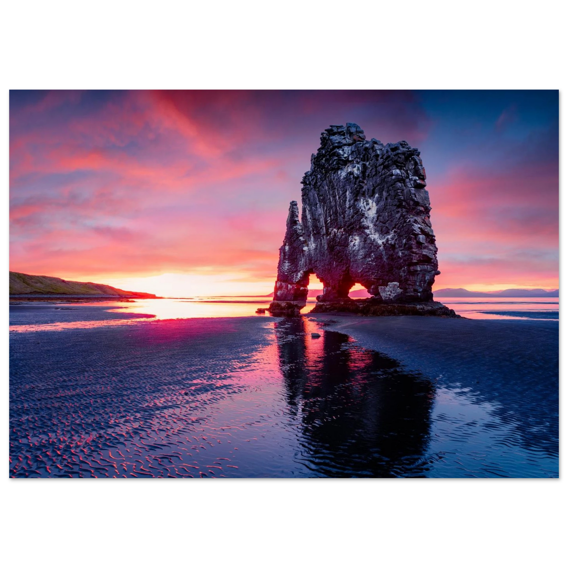 Rock of Fire and Sky - Poster - Arthena