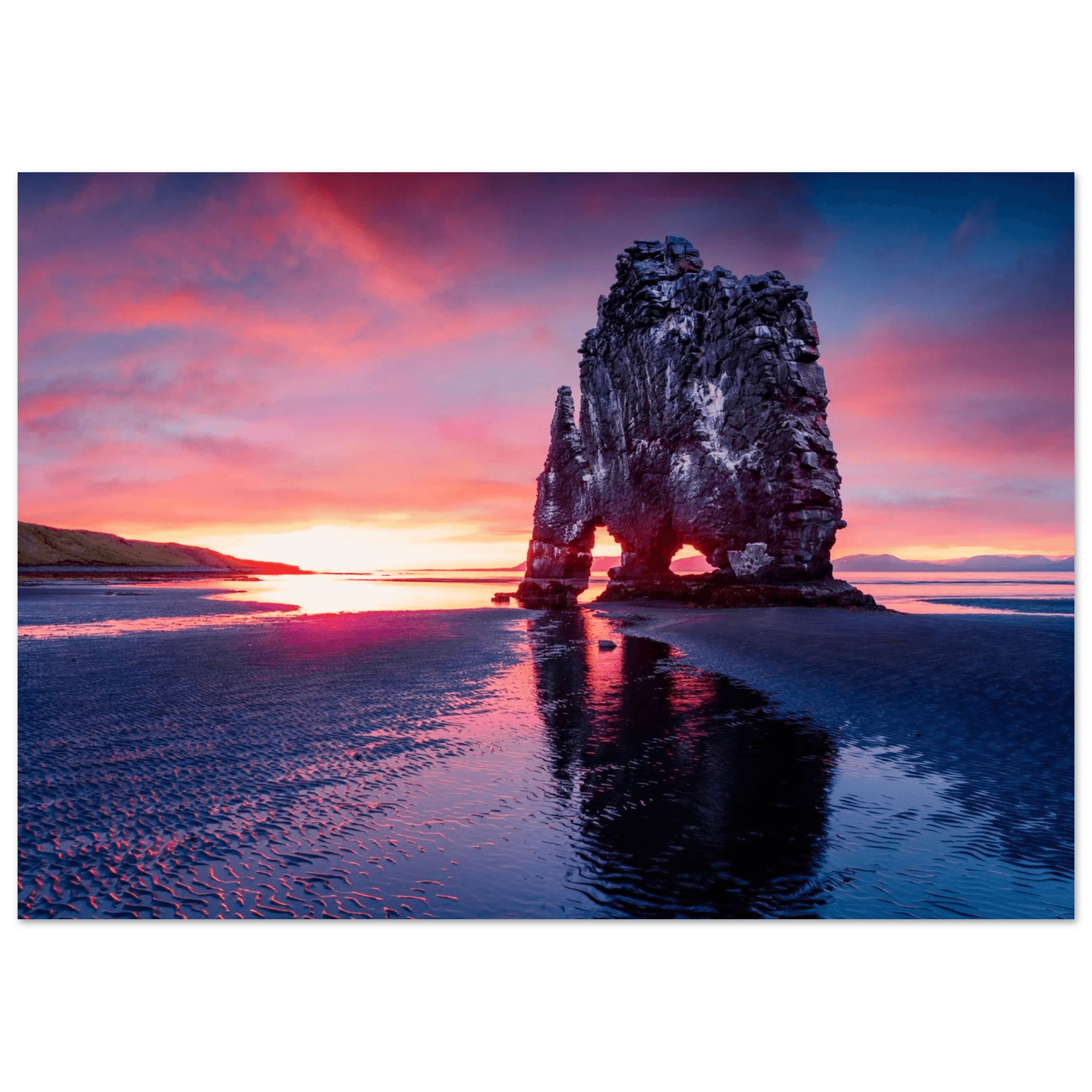 Rock of Fire and Sky - Poster - Arthena