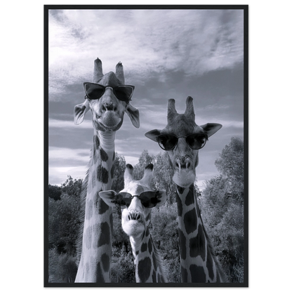 A Sunny Day to be a Giraffe - Poster - Arthena