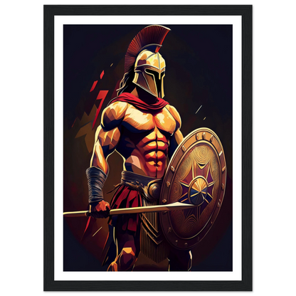 Spartan Warrior - Poster - Arthena